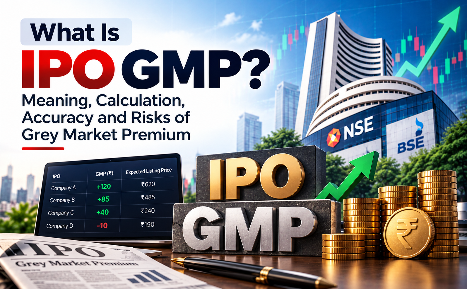  What Is IPO GMP? Meaning, Calculation, Accuracy and Risks of Grey Market Premium